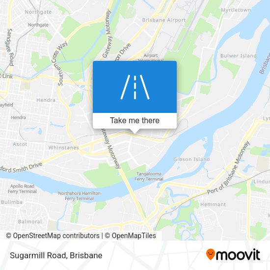 Sugarmill Road map