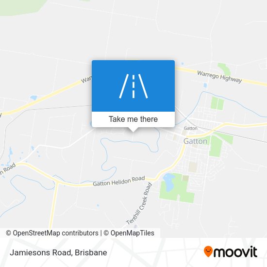 Jamiesons Road map