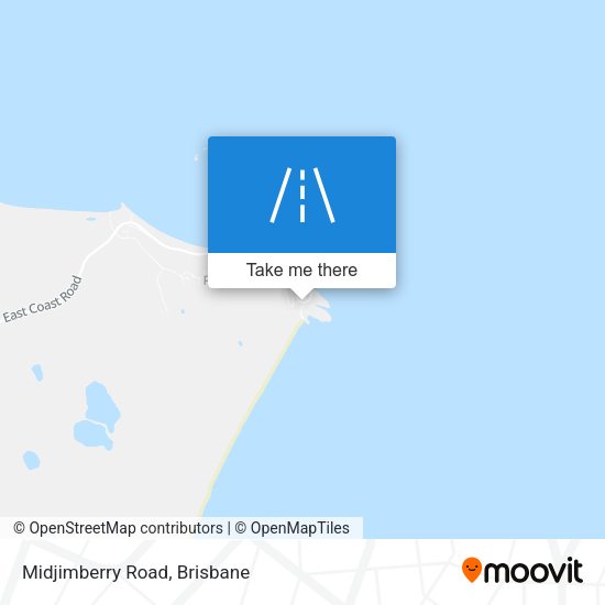 Midjimberry Road map