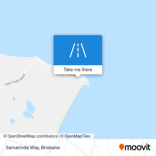 Samarinda Way map