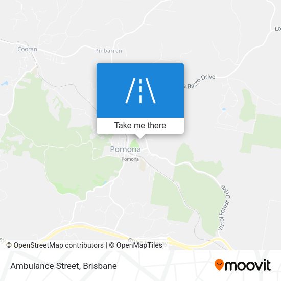 Ambulance Street map