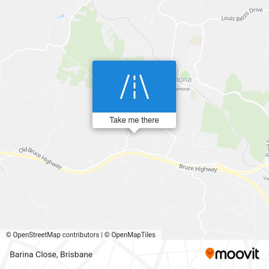 Barina Close map