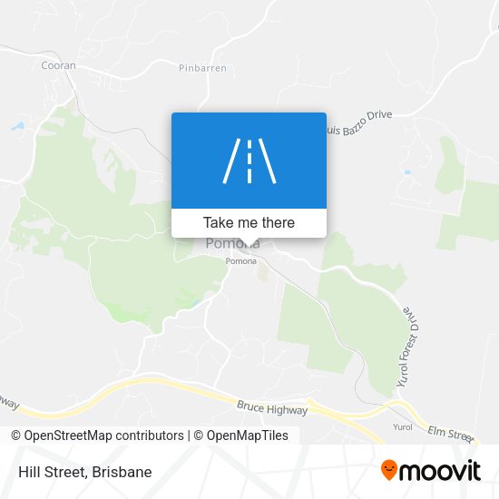 Hill Street map