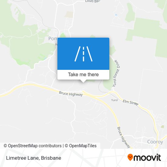 Limetree Lane map