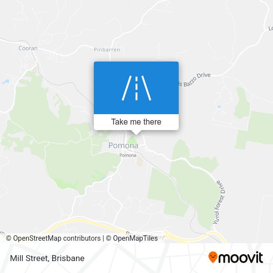 Mill Street map
