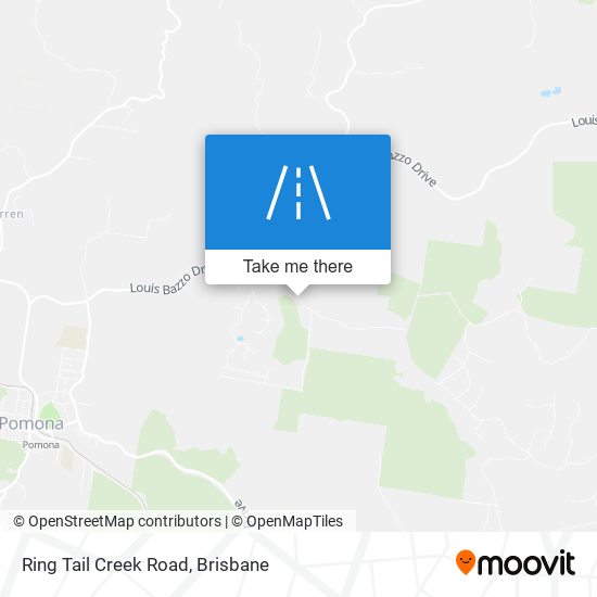 Ring Tail Creek Road map