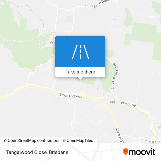 Tangalwood Close map