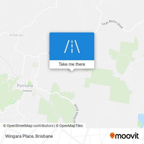 Wingara Place map