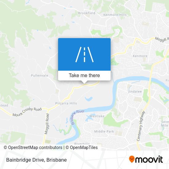 Bainbridge Drive map