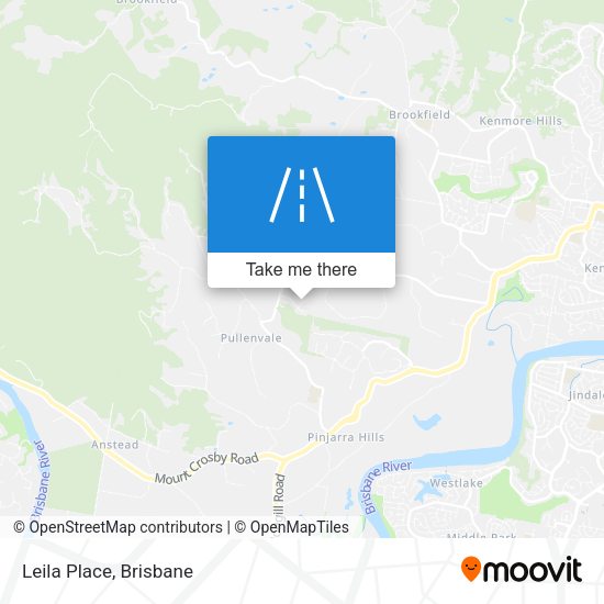 Leila Place map