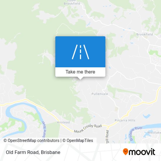 Old Farm Road map