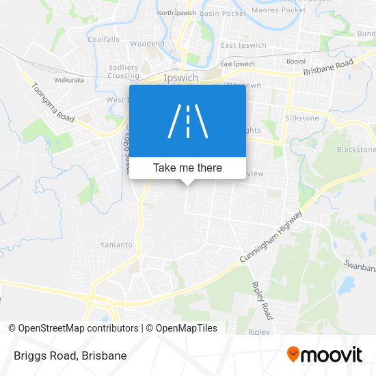 Briggs Road map