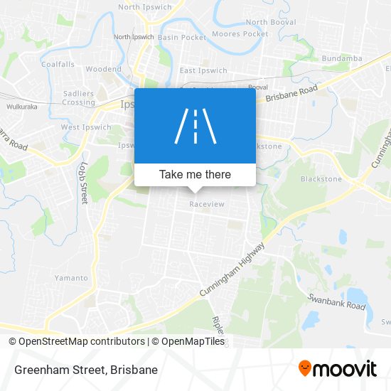 Greenham Street map