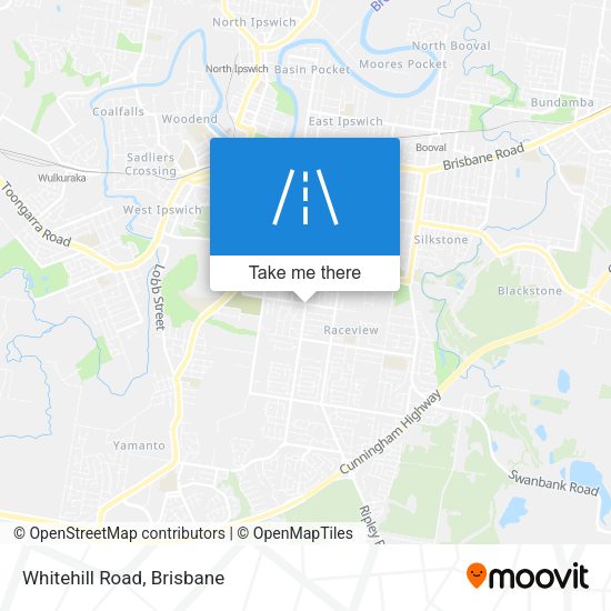 Whitehill Road map