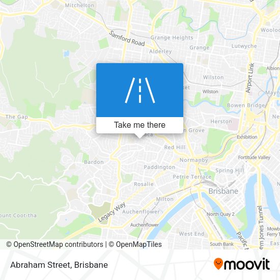Abraham Street map
