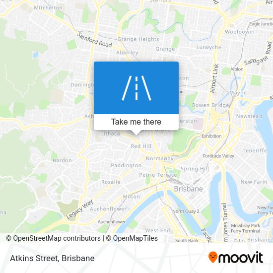 Atkins Street map