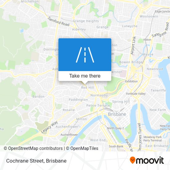 Cochrane Street map