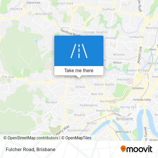 Fulcher Road map