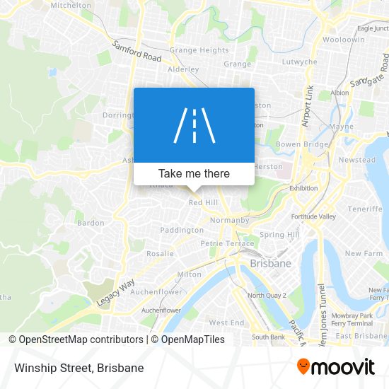 Winship Street map