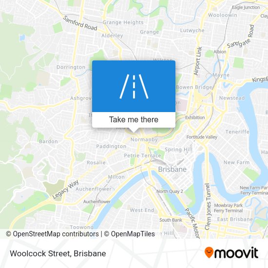 Woolcock Street map