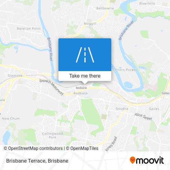 Brisbane Terrace map