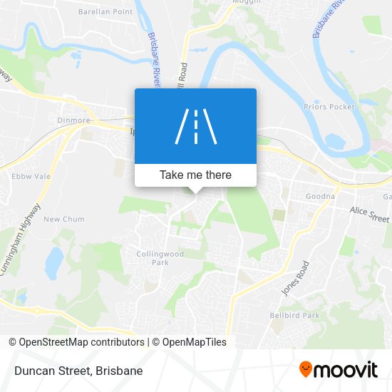 Duncan Street map