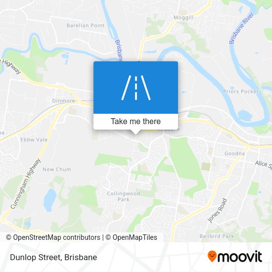 Dunlop Street map