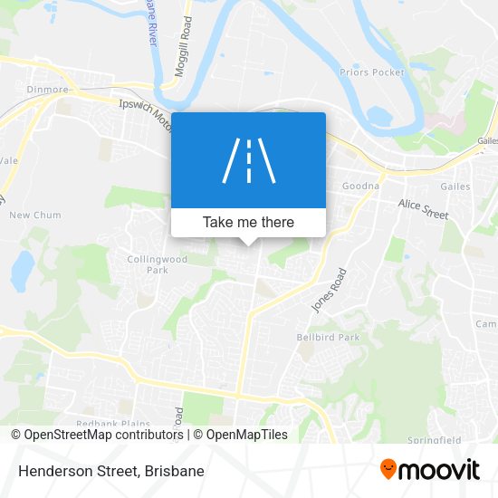 Henderson Street map