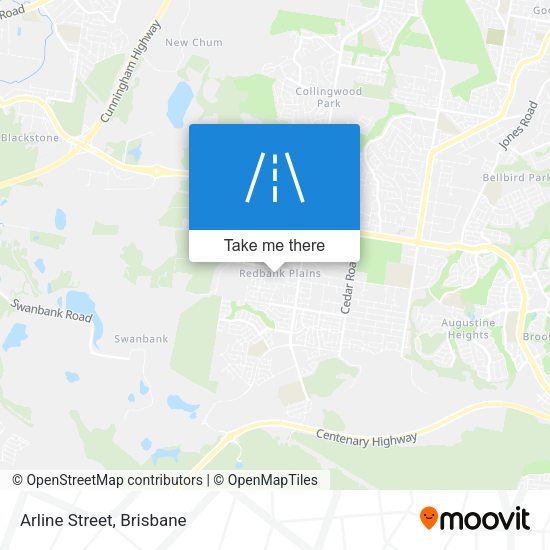 Arline Street map