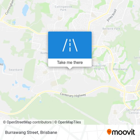 Burrawang Street map