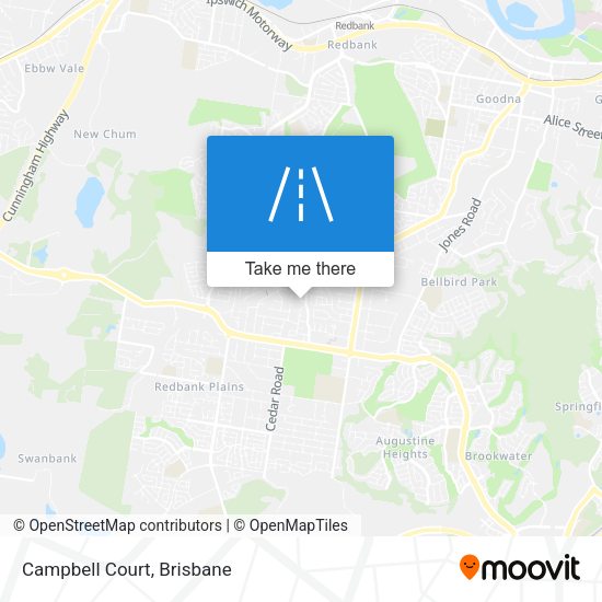 Campbell Court map