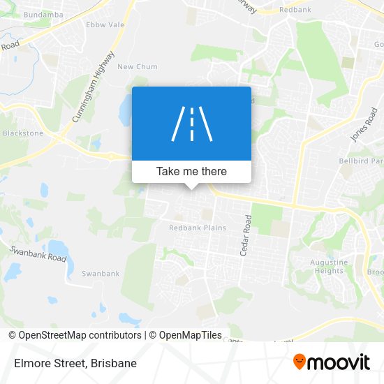 Elmore Street map