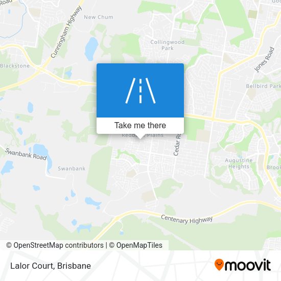 Lalor Court map