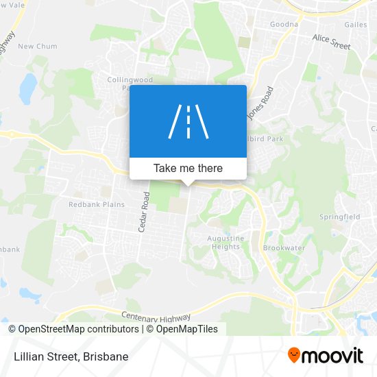 Lillian Street map