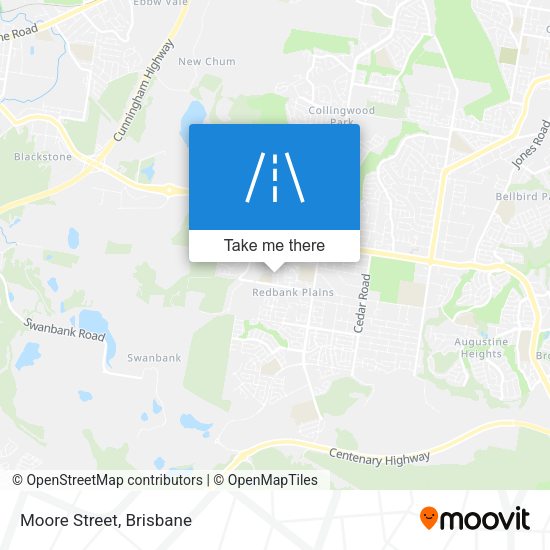Moore Street map