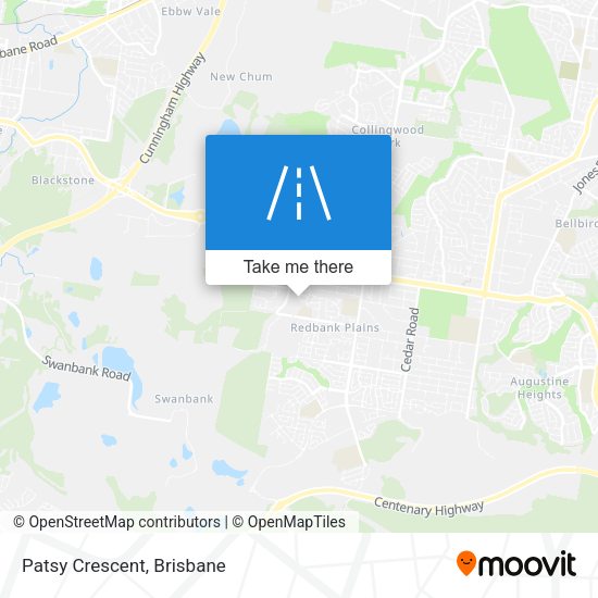 Patsy Crescent map
