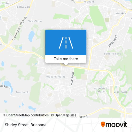 Shirley Street map