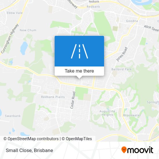 Small Close map