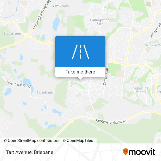 Tait Avenue map