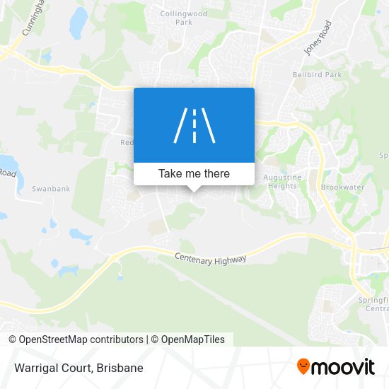 Warrigal Court map