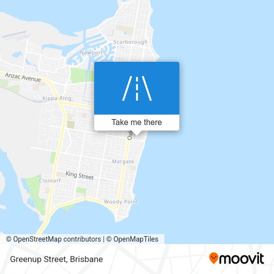 Greenup Street map