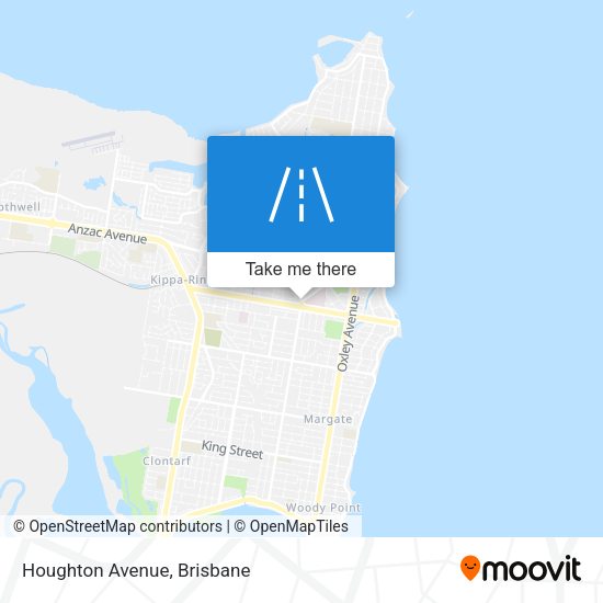 Houghton Avenue map