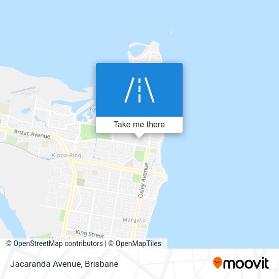 Jacaranda Avenue map