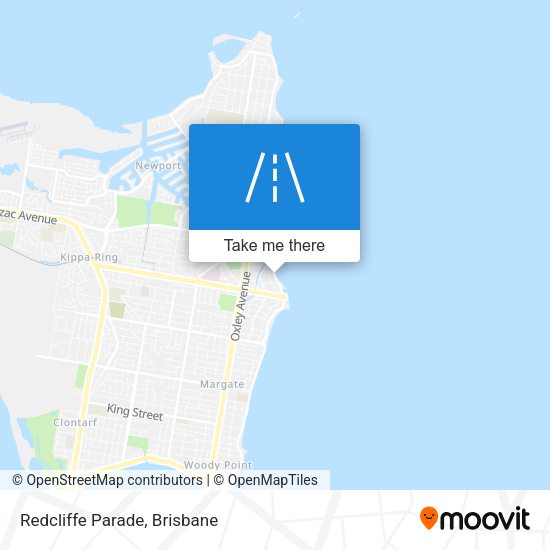 Redcliffe Parade map