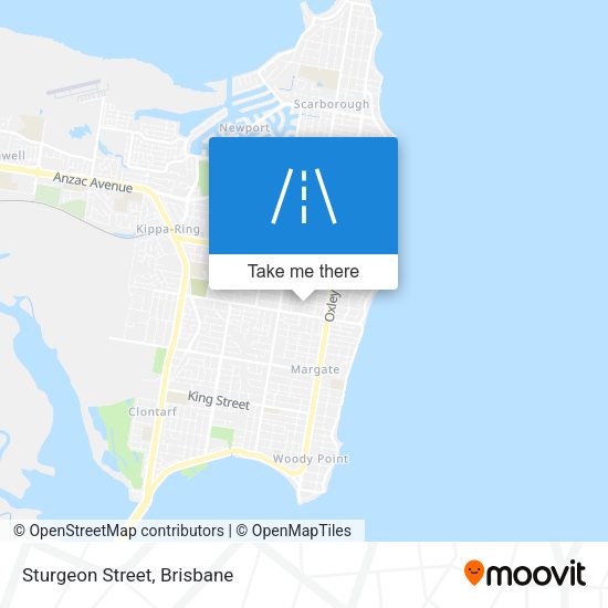 Sturgeon Street map