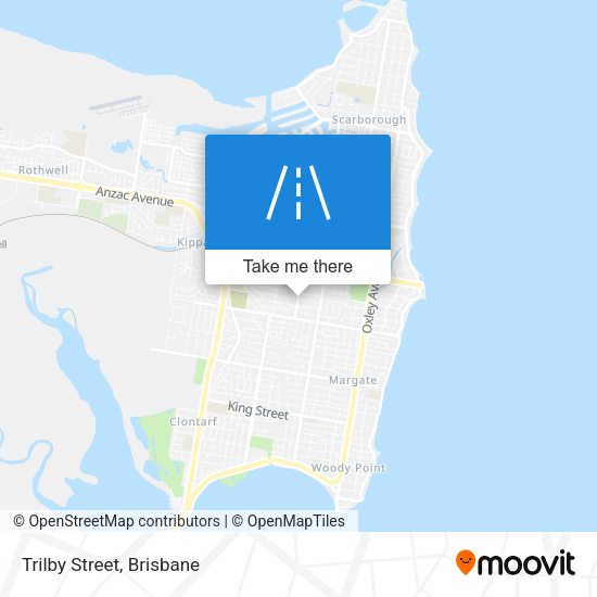 Trilby Street map
