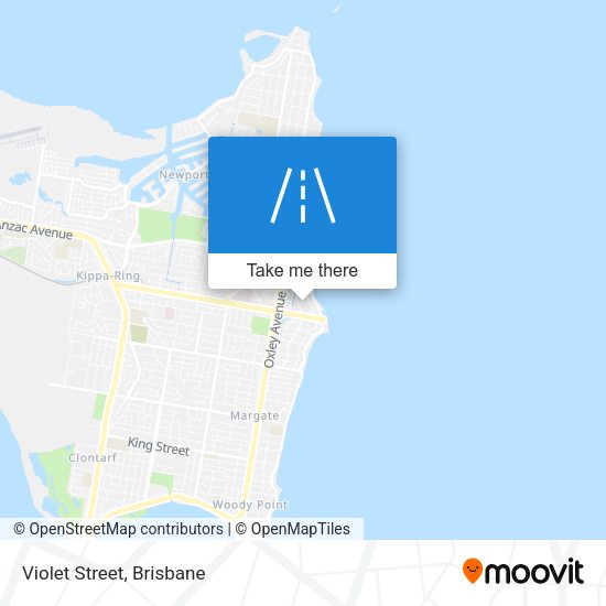 Violet Street map