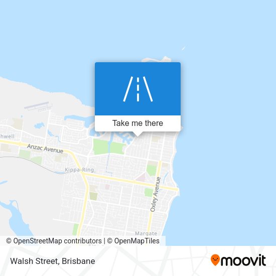 Walsh Street map