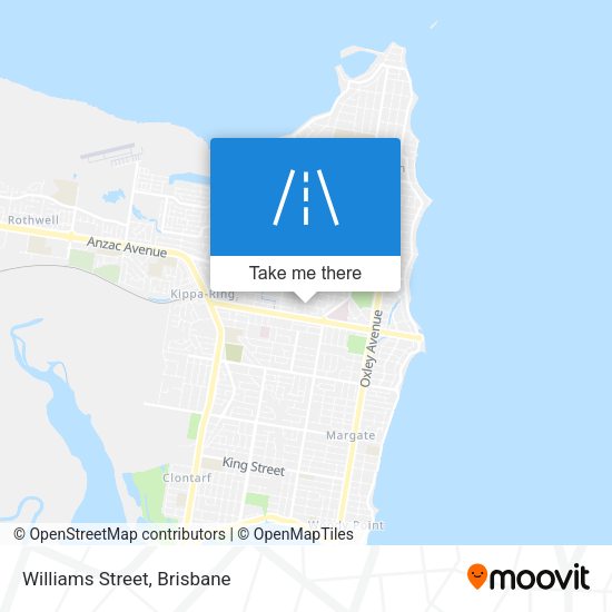 Williams Street map