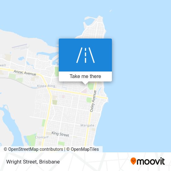 Wright Street map